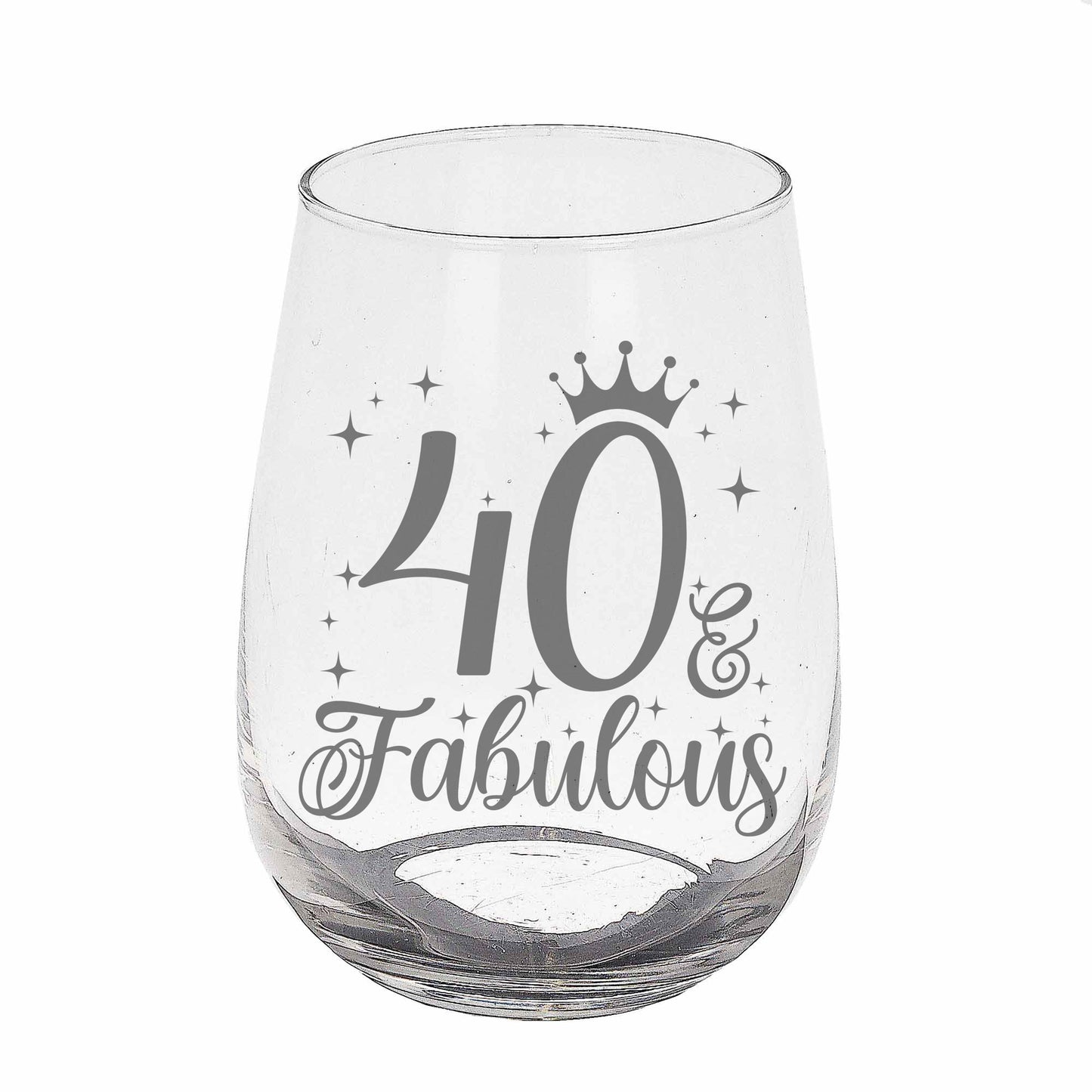 Stemless Gin Glass