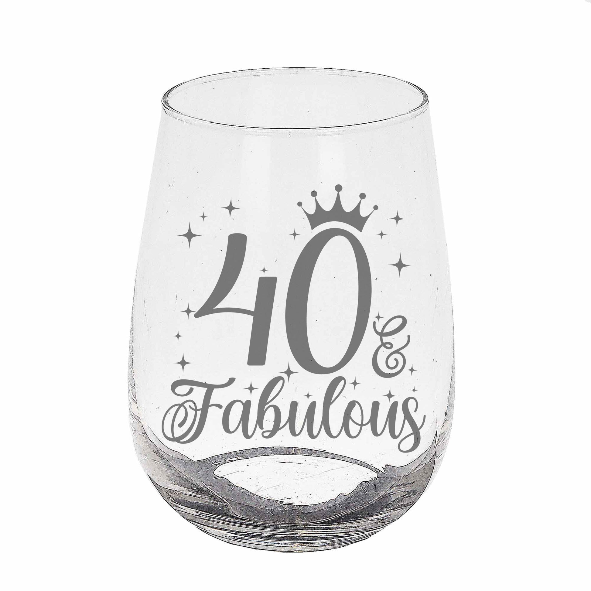 Stemless Gin Glass