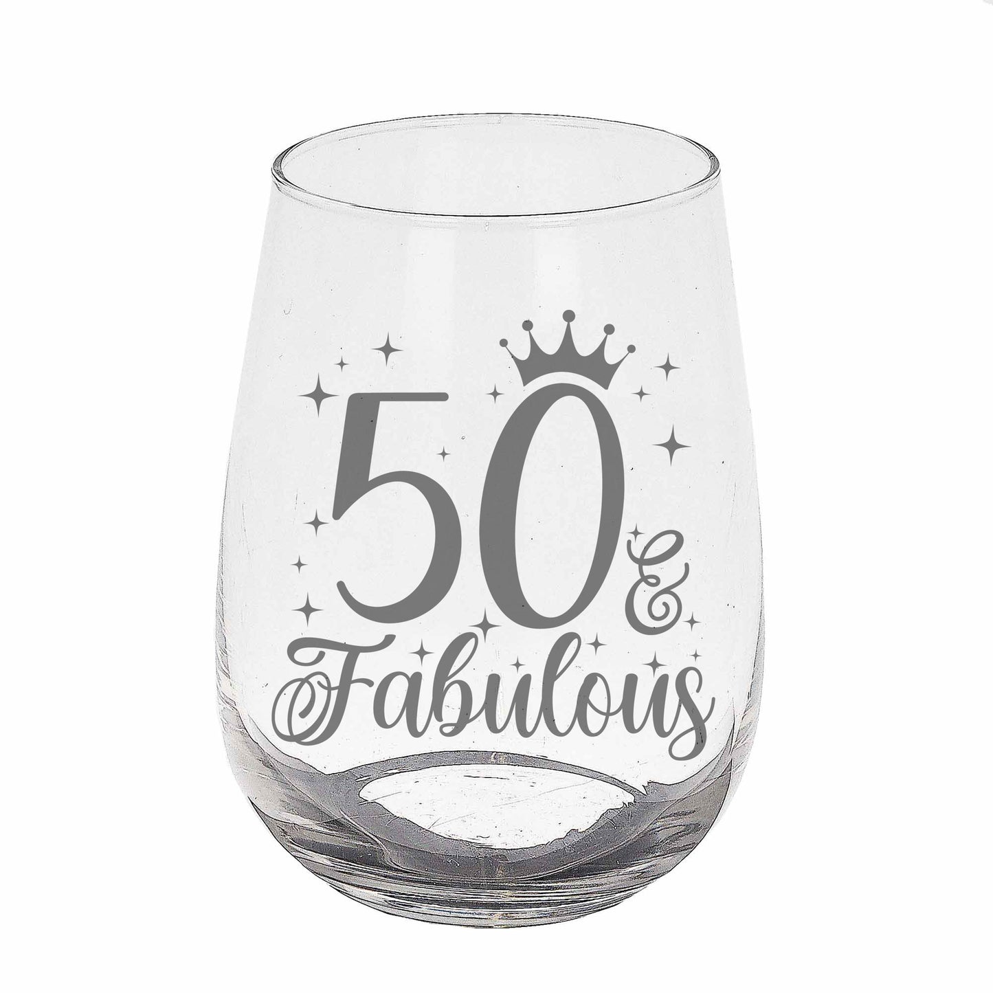 Stemless Gin Glass