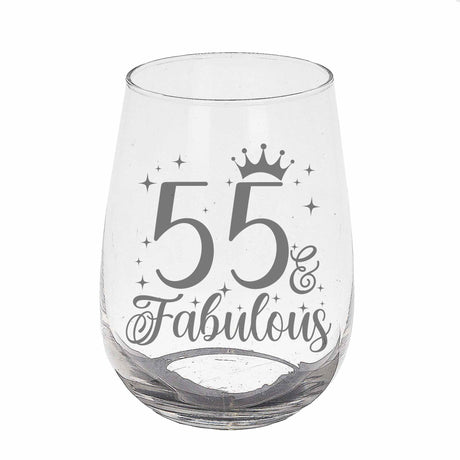 Stemless Gin Glass