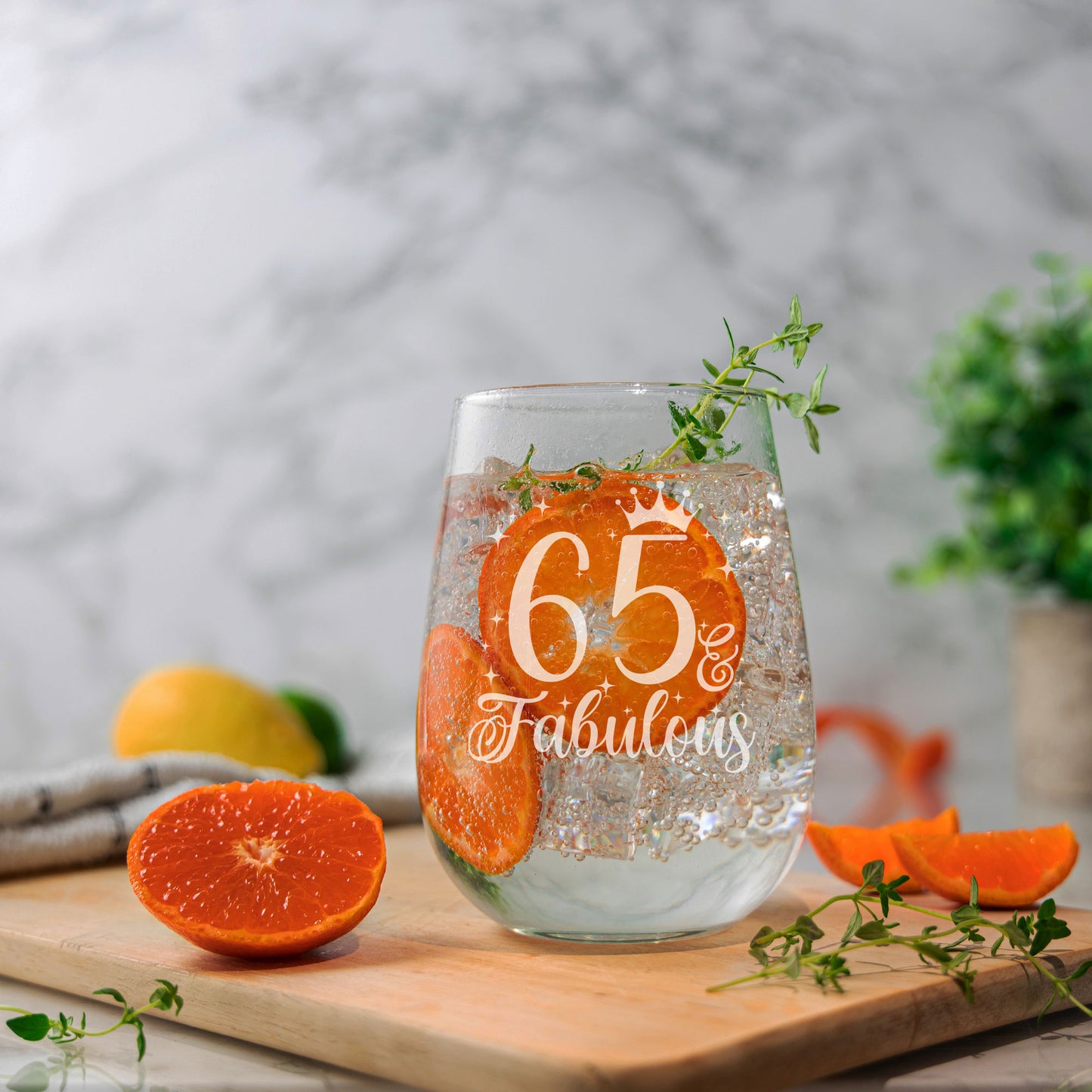 Stemless Gin Glass