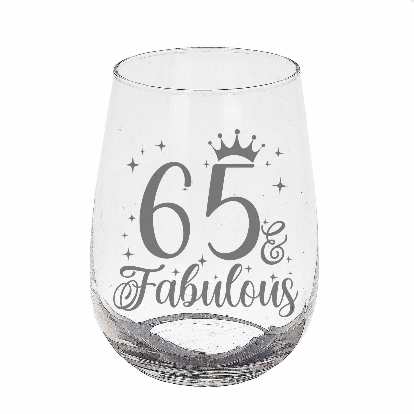 Stemless Gin Glass
