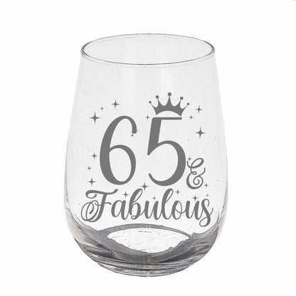 Stemless Gin Glass