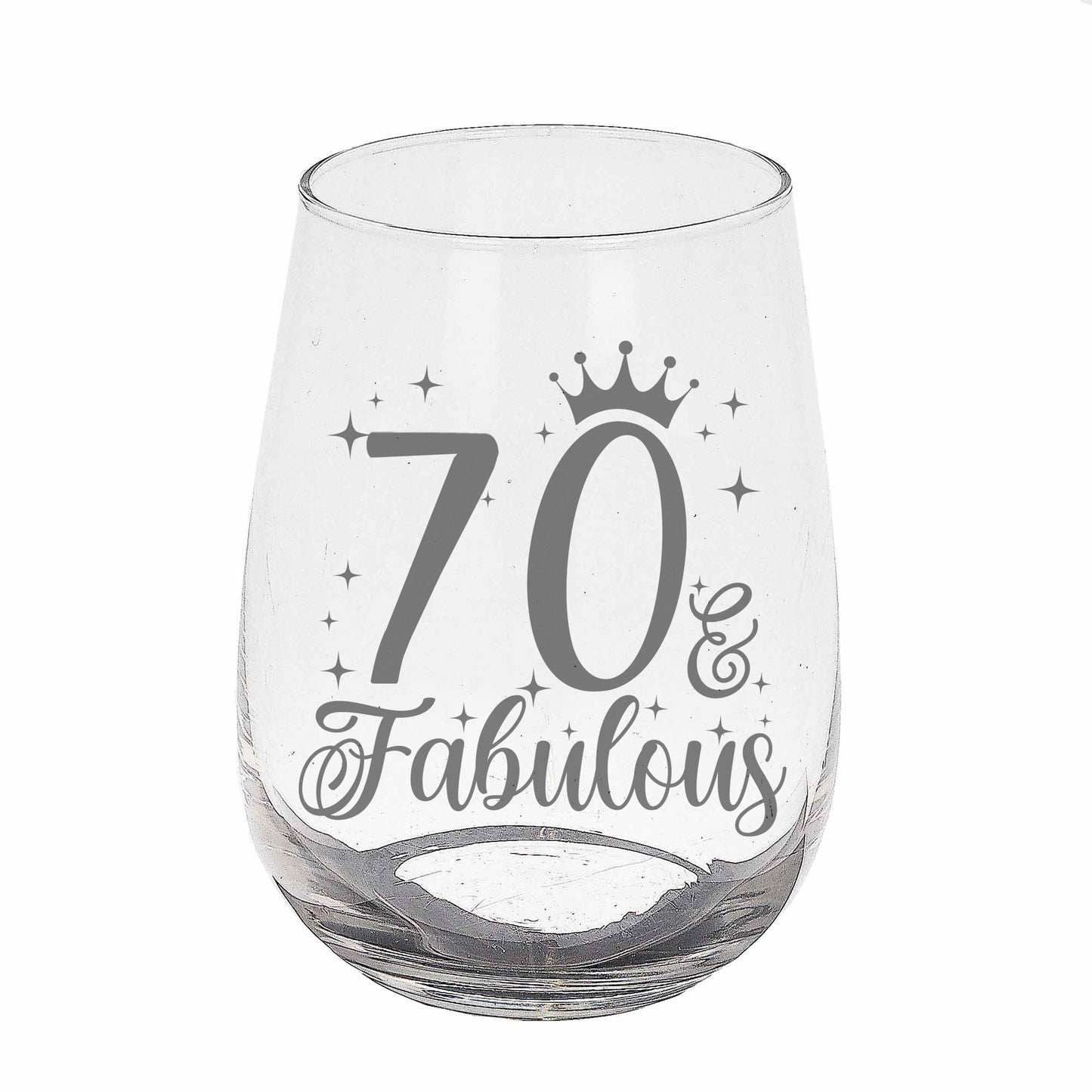 Stemless Gin Glass