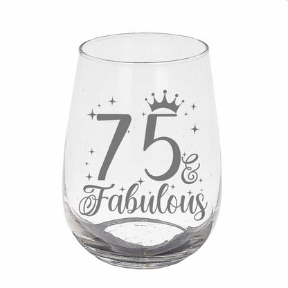 Stemless Gin Glass