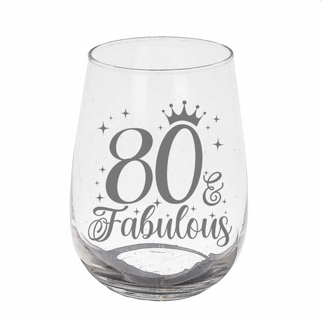 Stemless Gin Glass