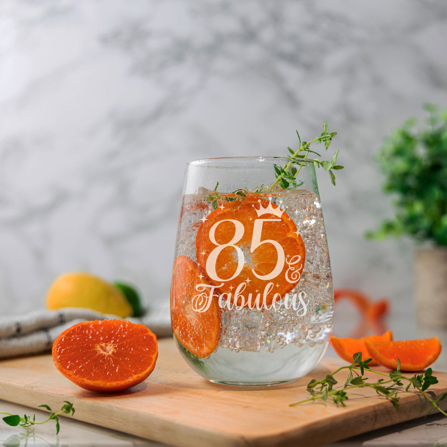 Stemless Gin Glass