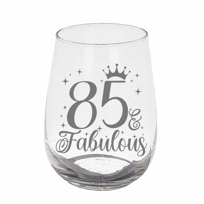 Stemless Gin Glass
