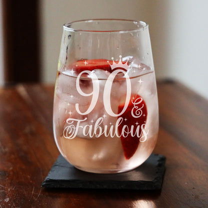 Stemless Gin Glass