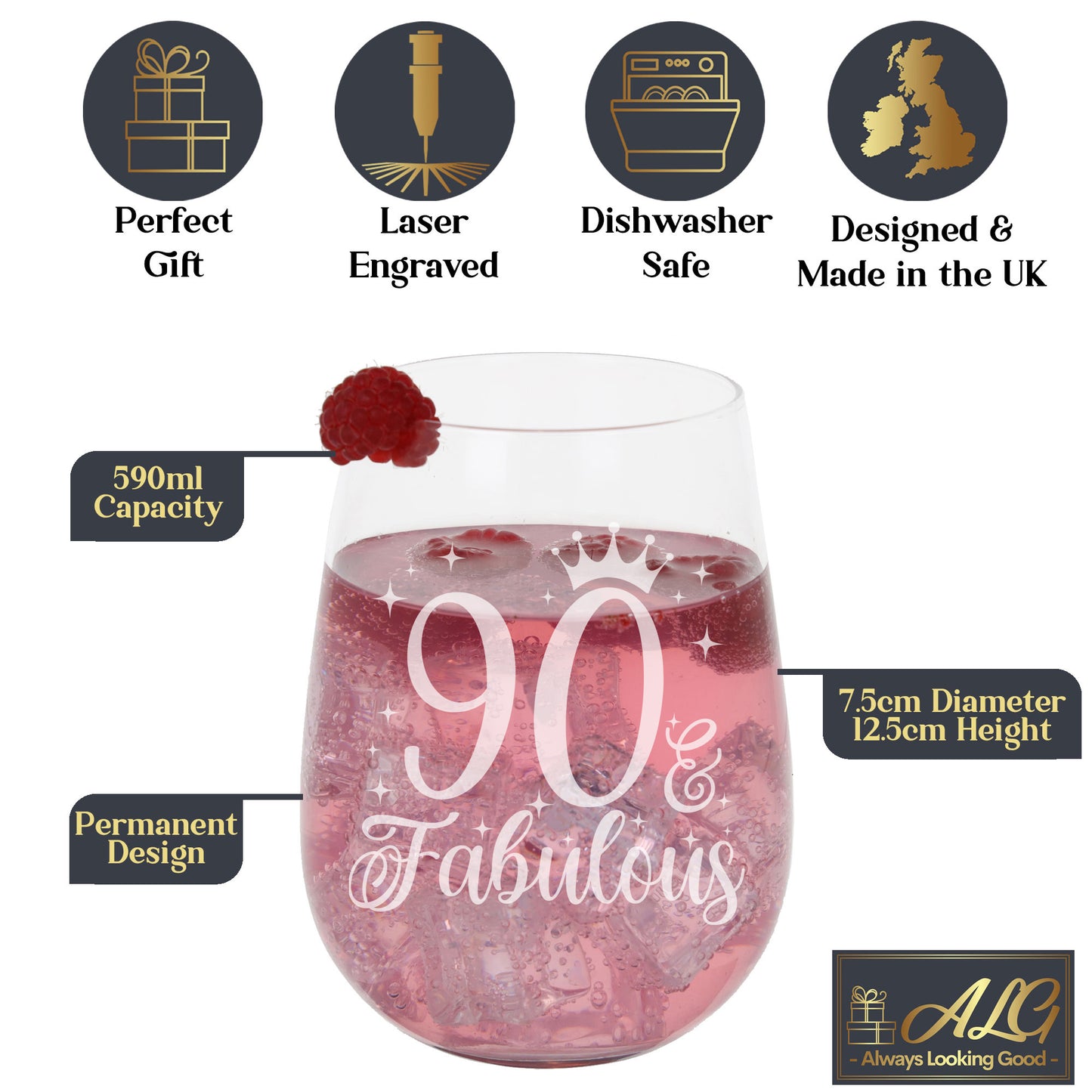 Stemless Gin Glass