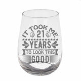 Stemless Gin Glass