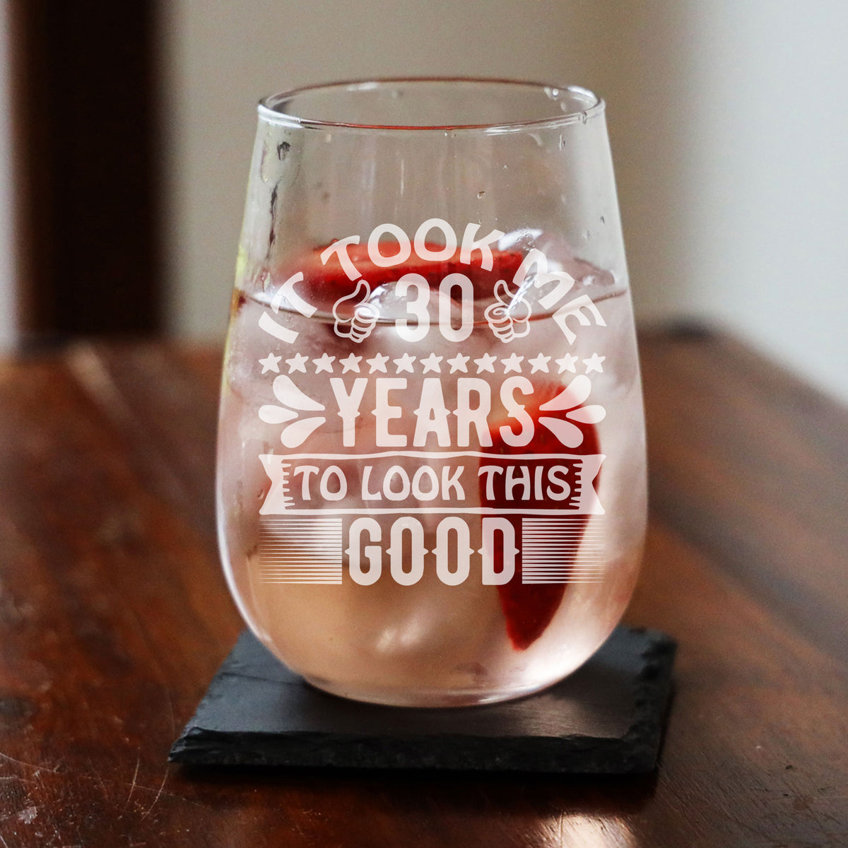 Stemless Gin Glass