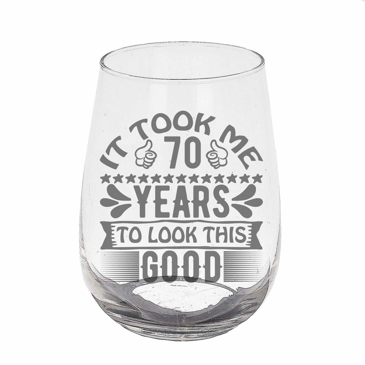 Stemless Gin Glass