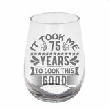 Stemless Gin Glass