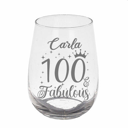 Stemless Gin Glass