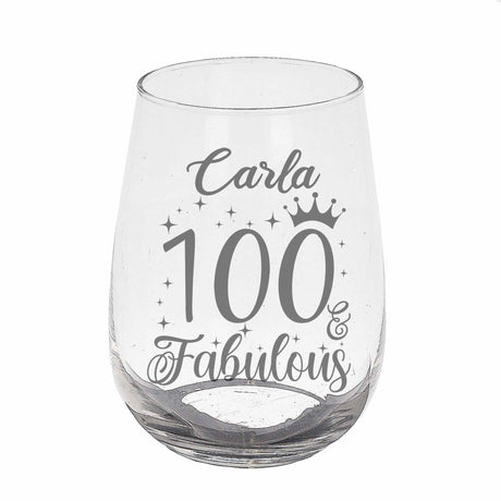 Stemless Gin Glass
