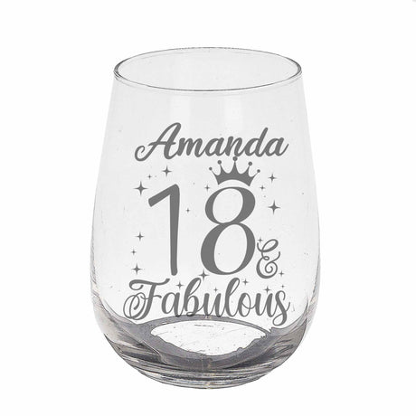 Stemless Gin Glass