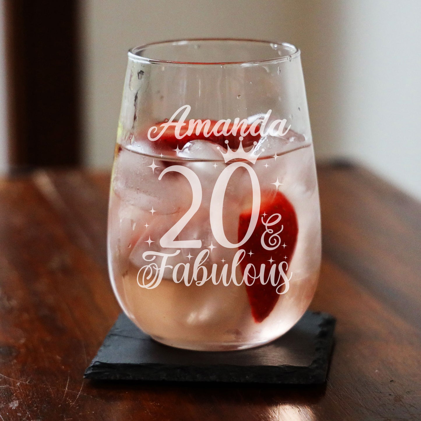Stemless Gin Glass