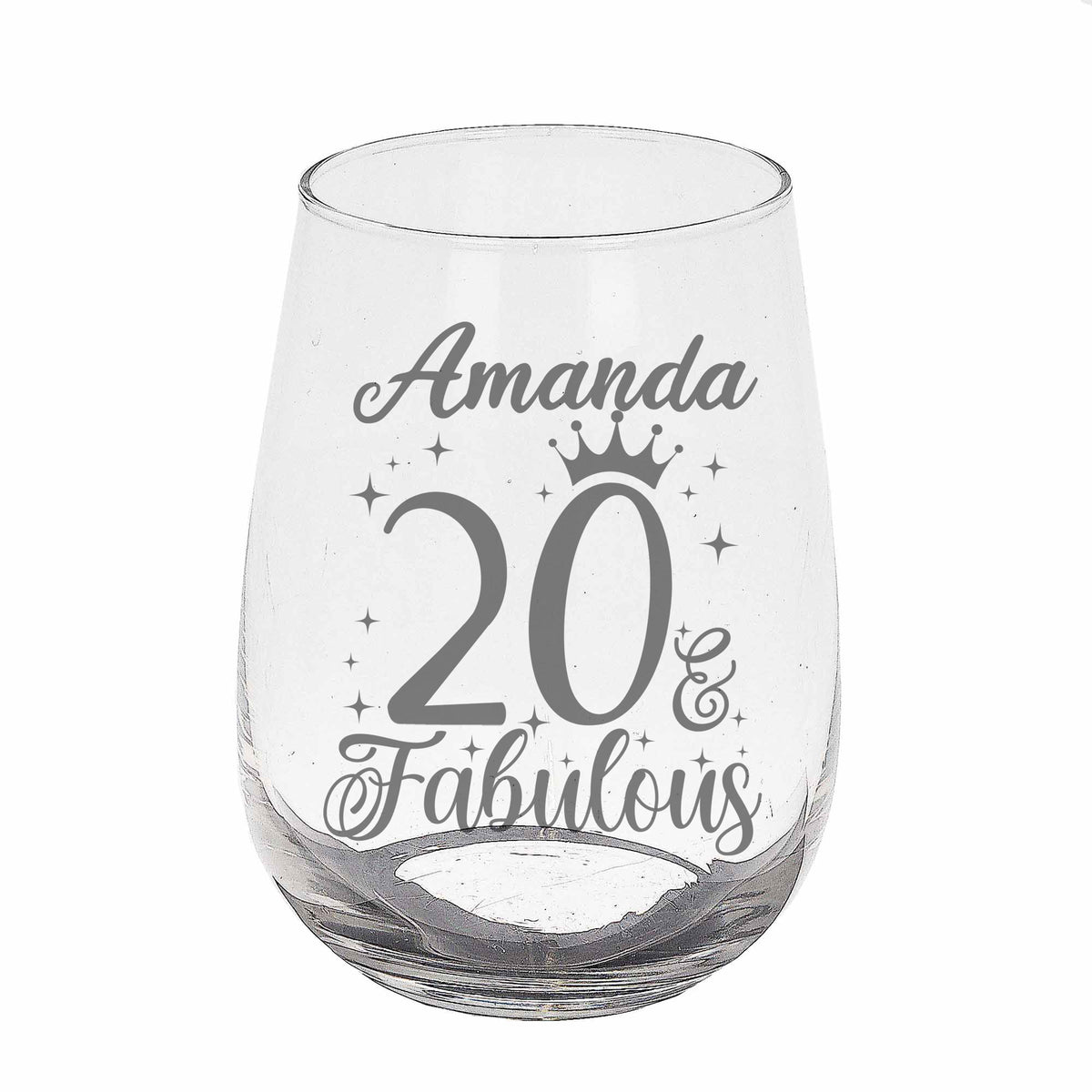 Stemless Gin Glass
