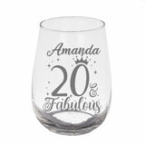Stemless Gin Glass