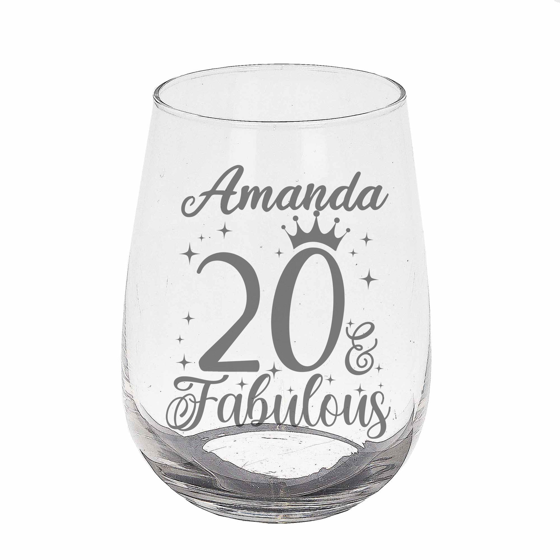 Stemless Gin Glass
