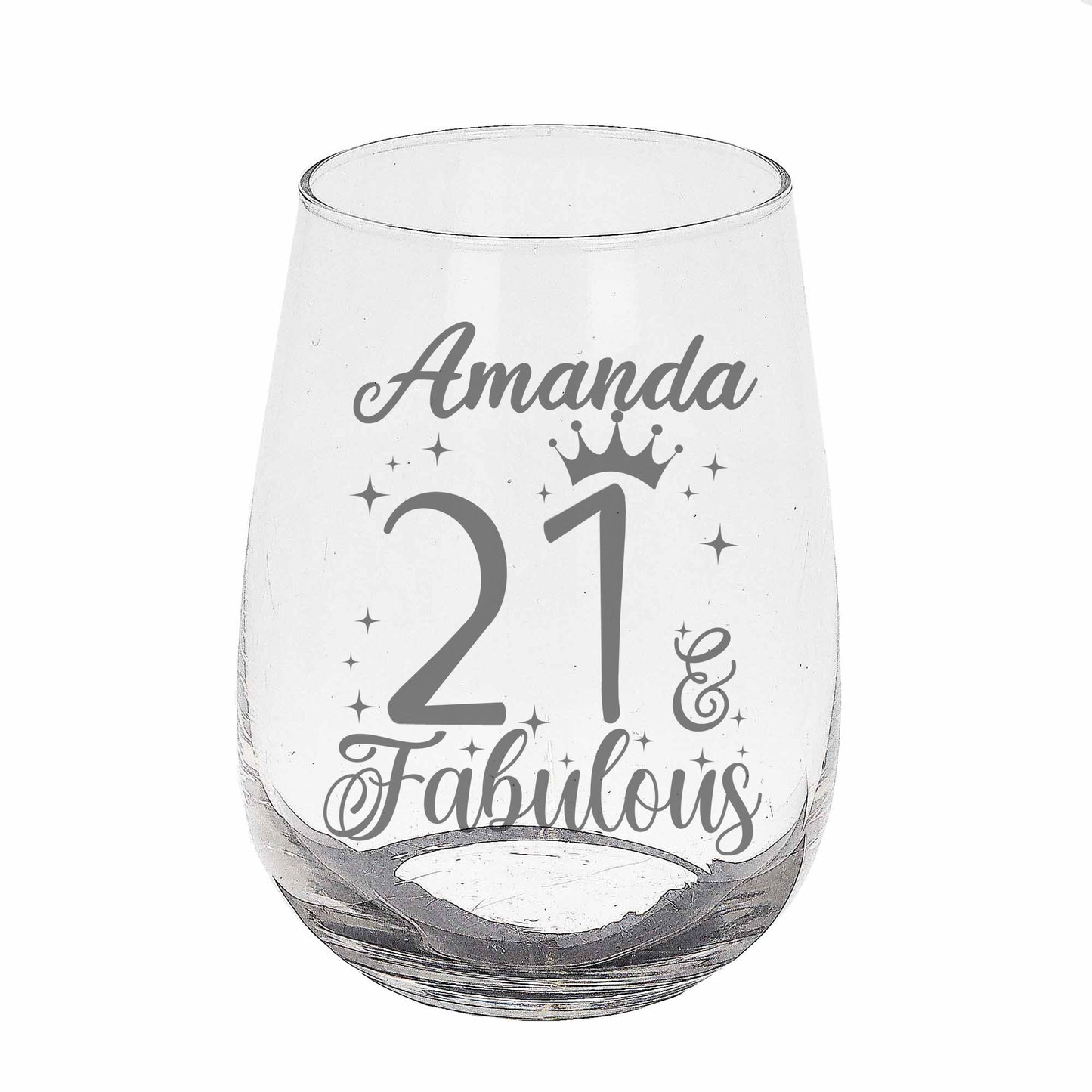 Stemless Gin Glass