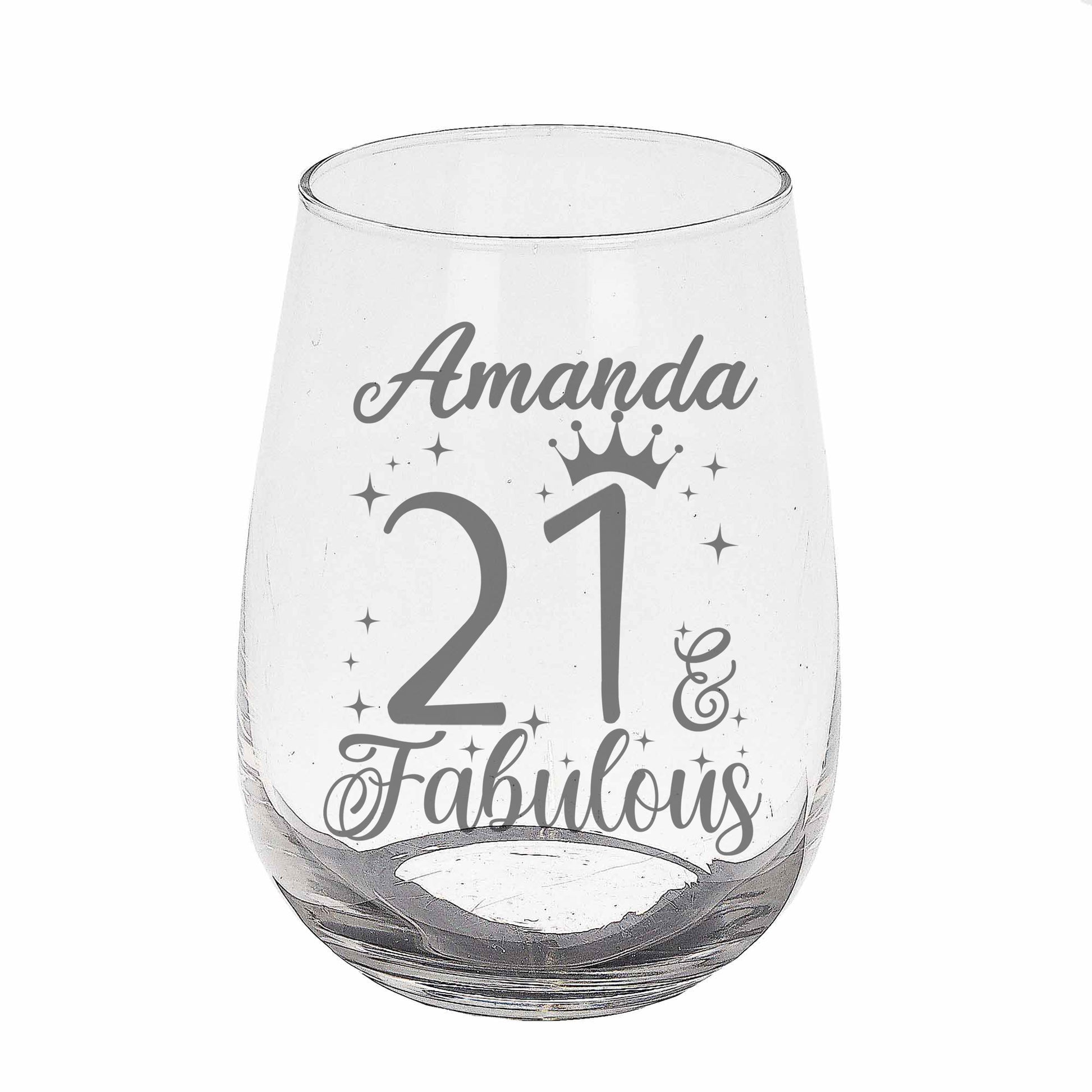 Stemless Gin Glass