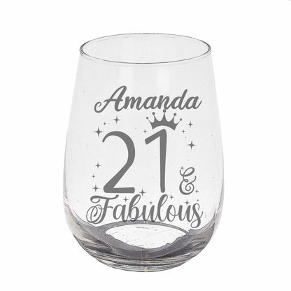 Stemless Gin Glass