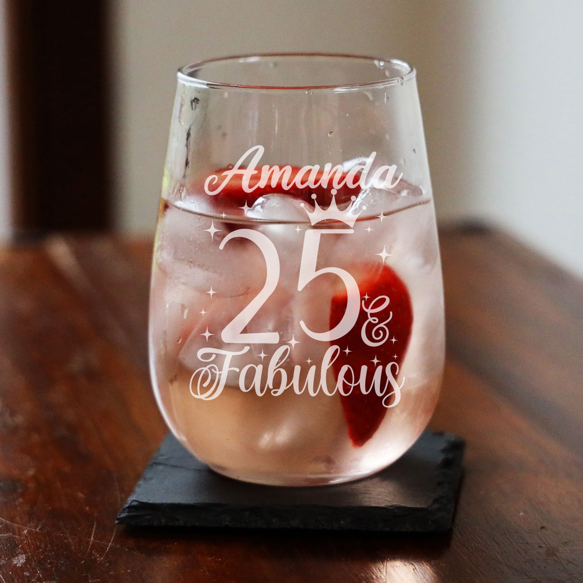 Stemless Gin Glass