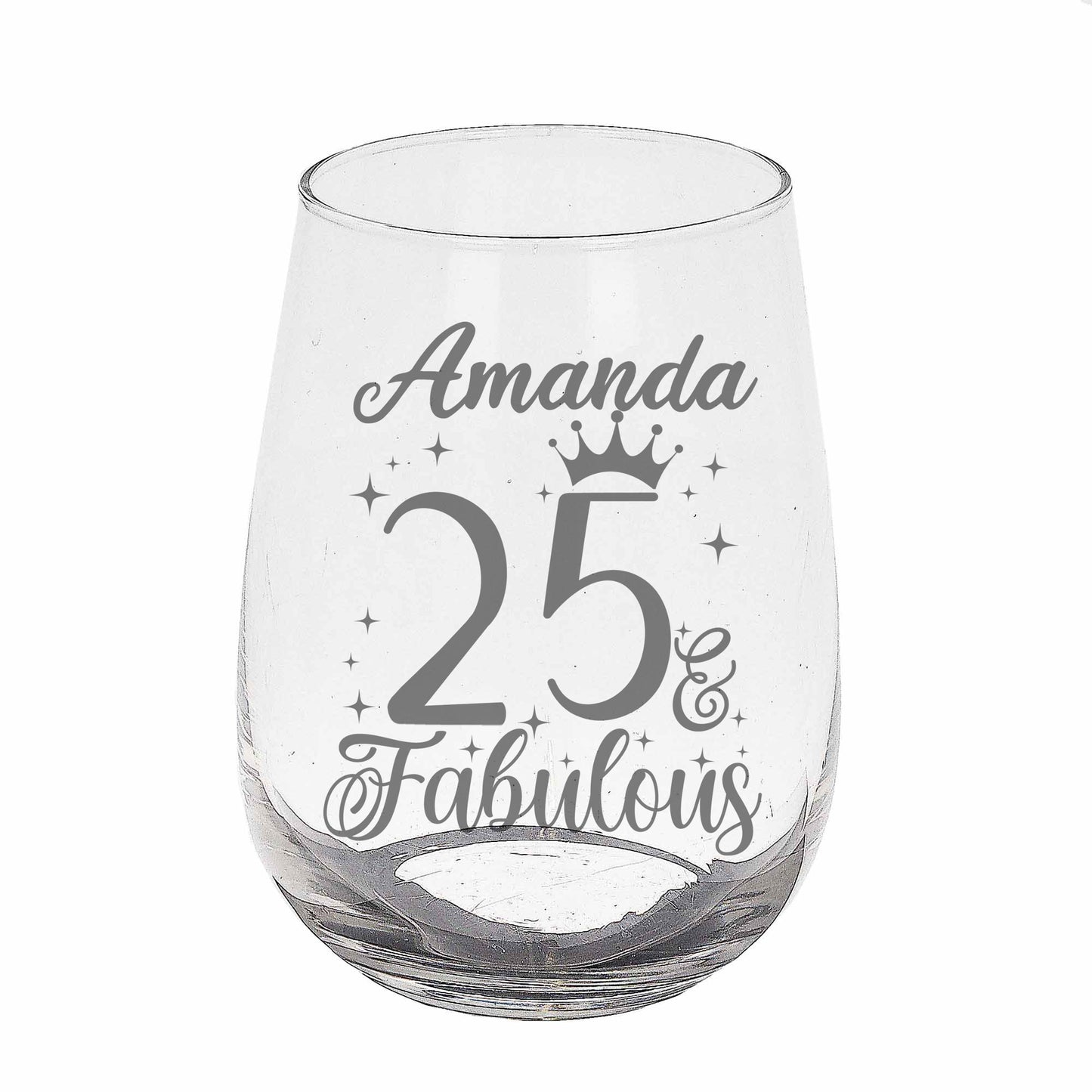 Stemless Gin Glass