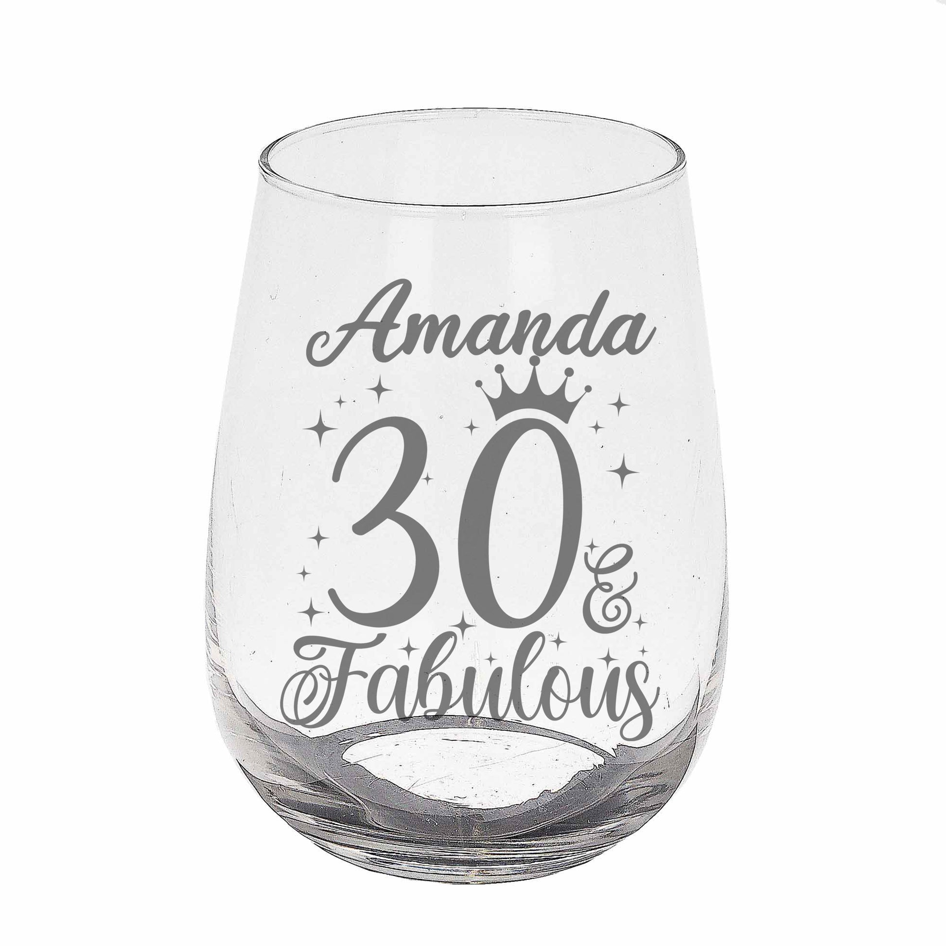 Stemless Gin Glass