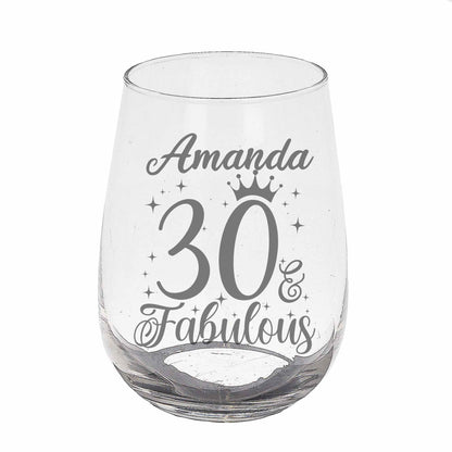 Stemless Gin Glass