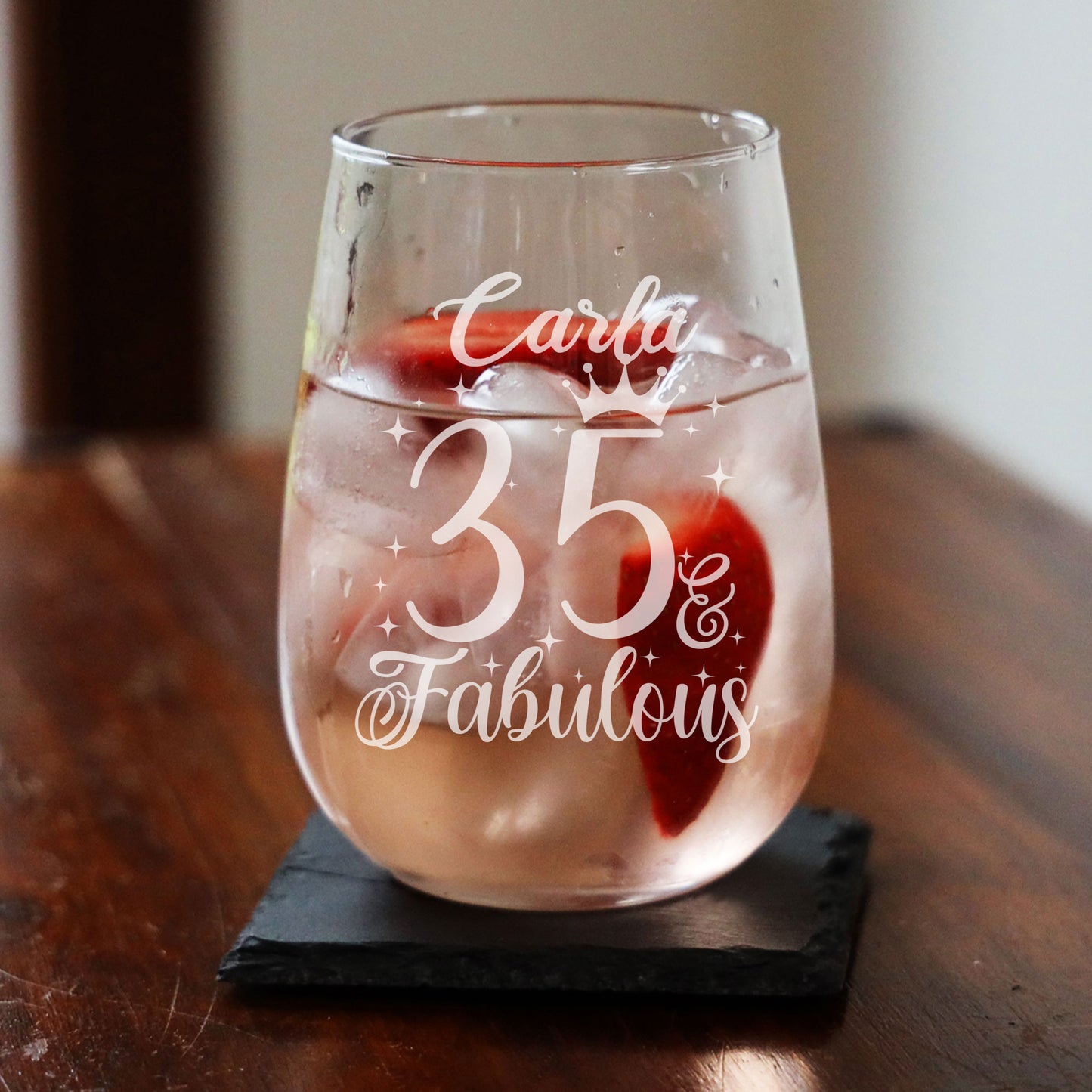 Stemless Gin Glass