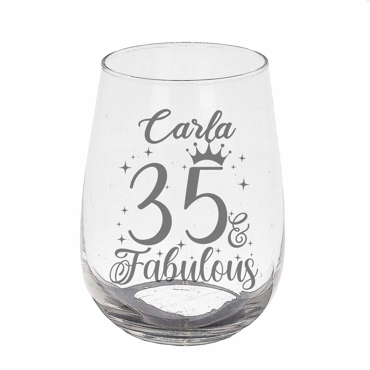 Stemless Gin Glass