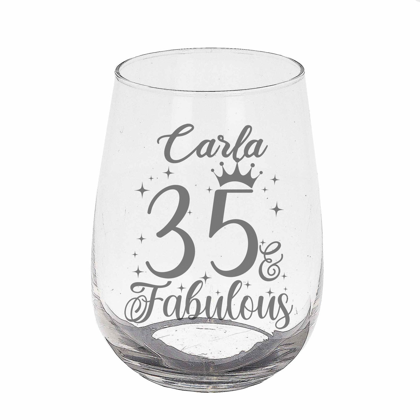 Stemless Gin Glass