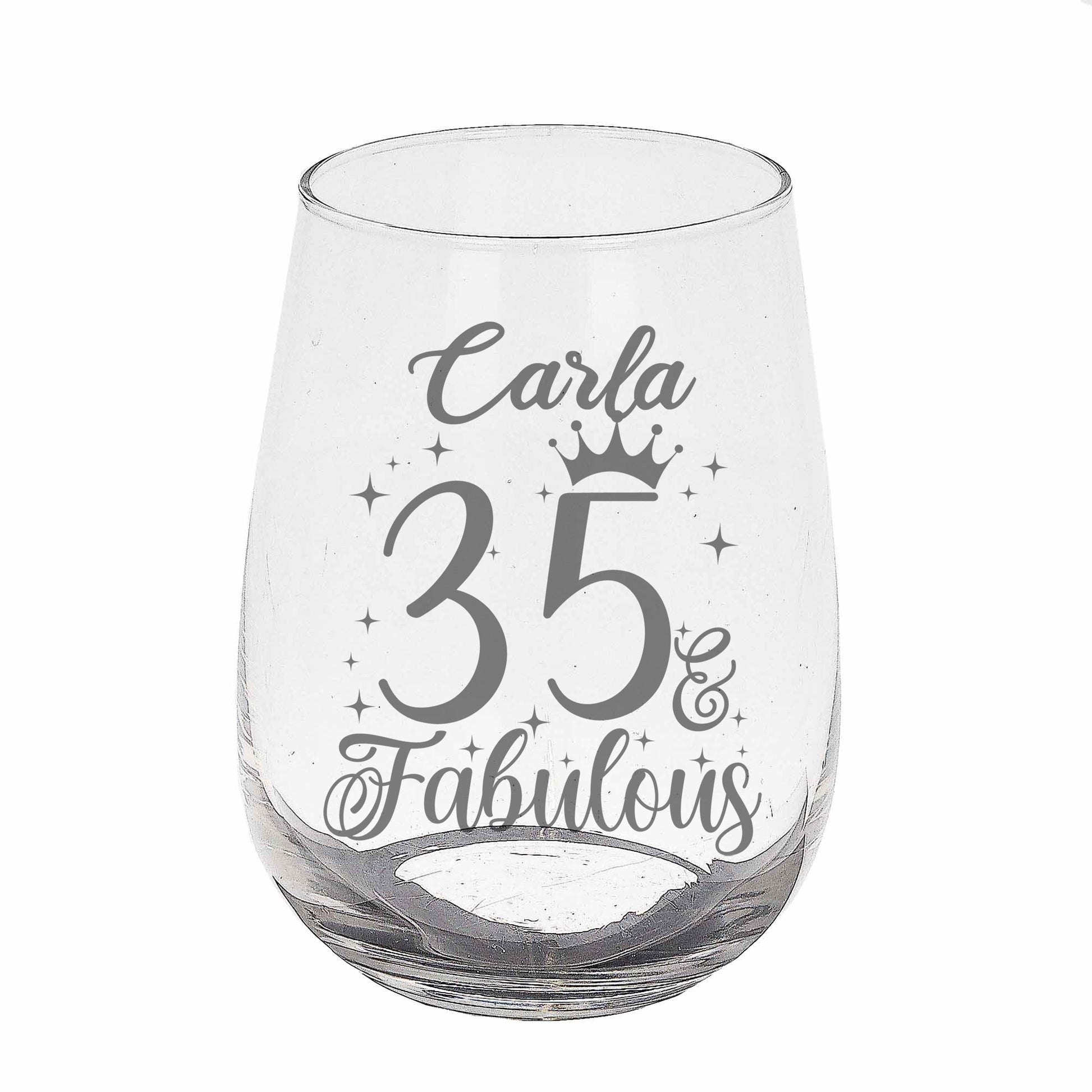 Stemless Gin Glass
