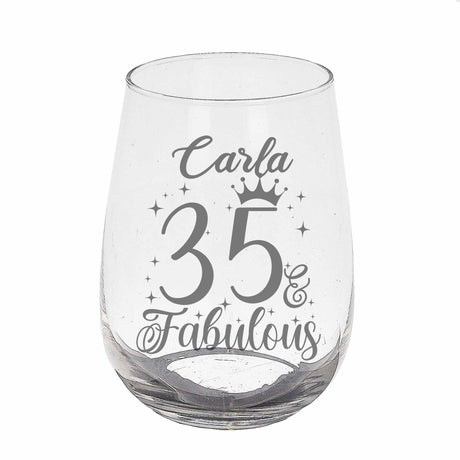 Stemless Gin Glass
