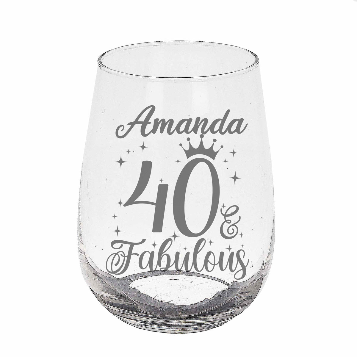 Stemless Gin Glass