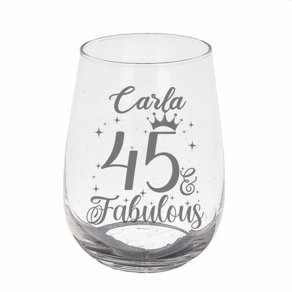 Stemless Gin Glass