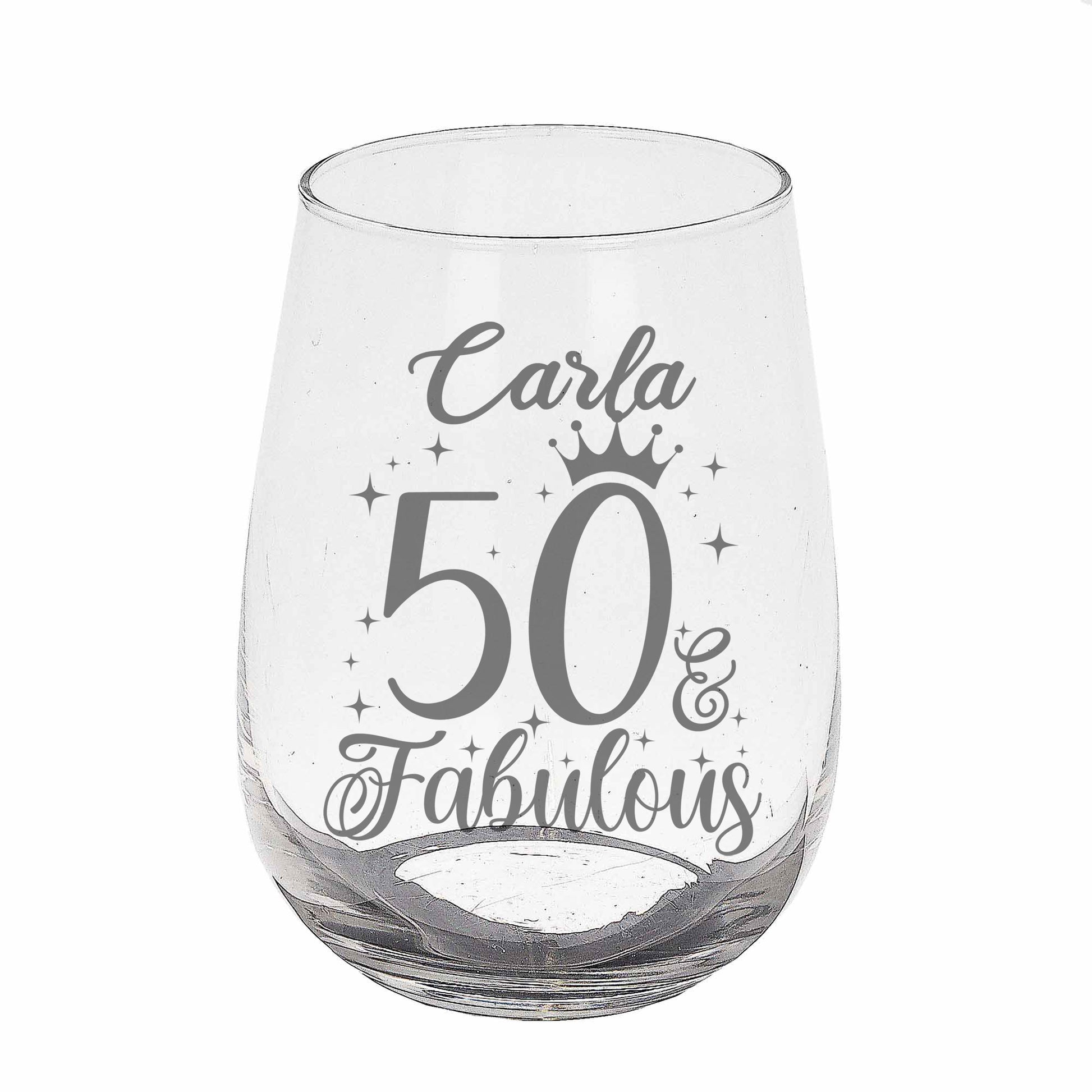 Stemless Gin Glass