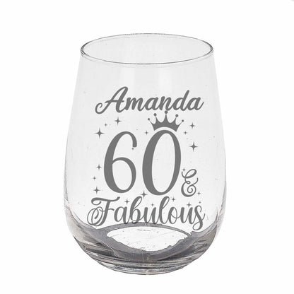 Stemless Gin Glass