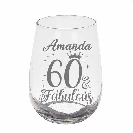Stemless Gin Glass