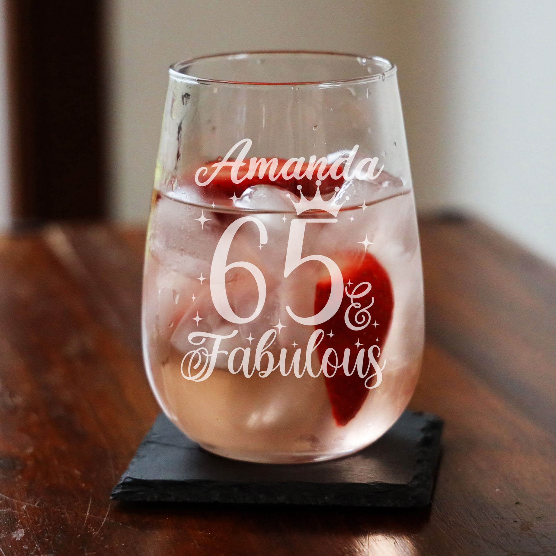 Stemless Gin Glass