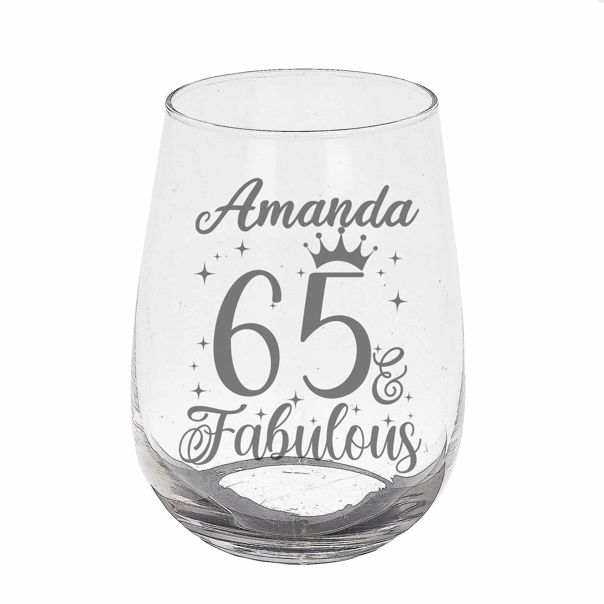 Stemless Gin Glass