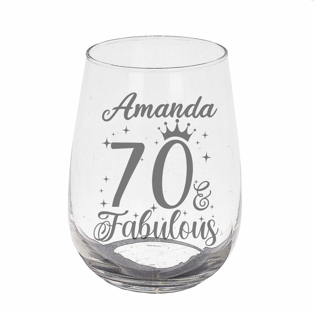Stemless Gin Glass