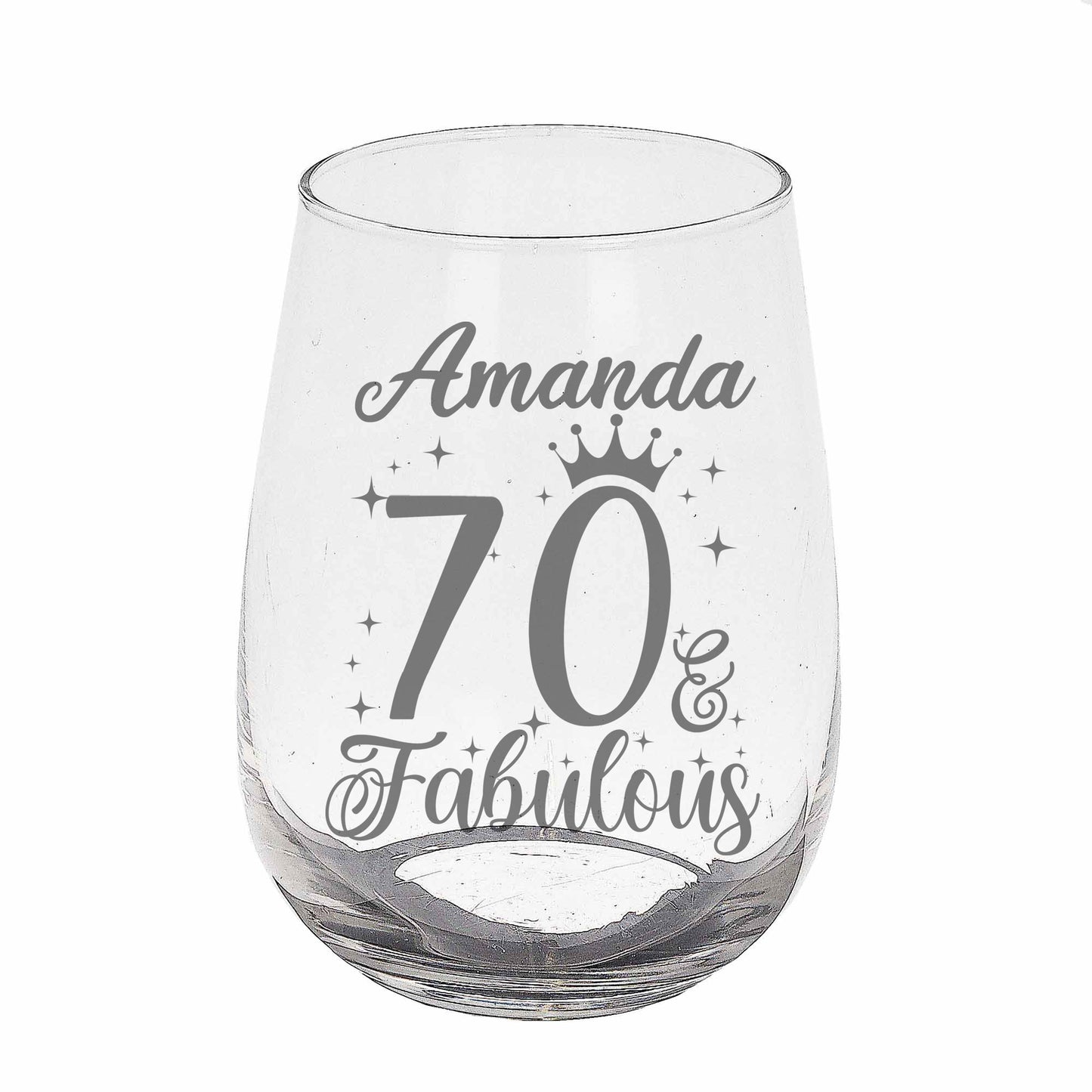 Stemless Gin Glass