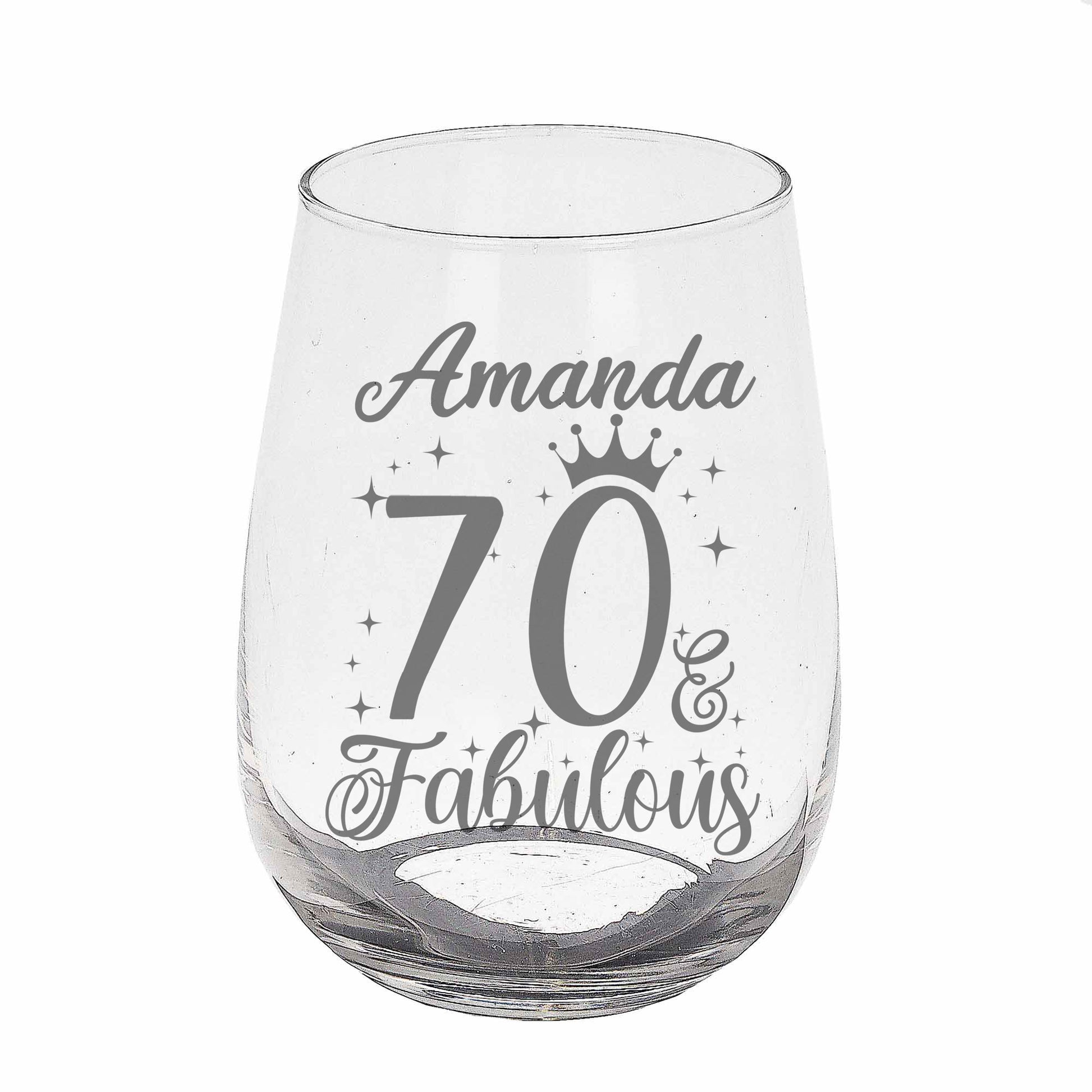 Stemless Gin Glass