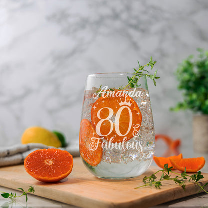 Stemless Gin Glass