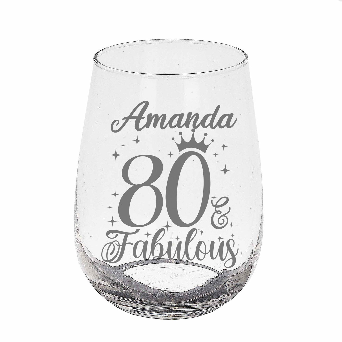 Stemless Gin Glass