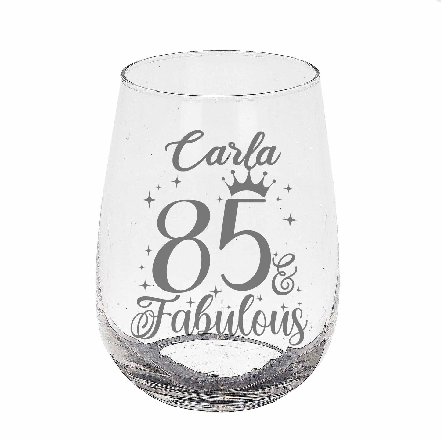 Stemless Gin Glass
